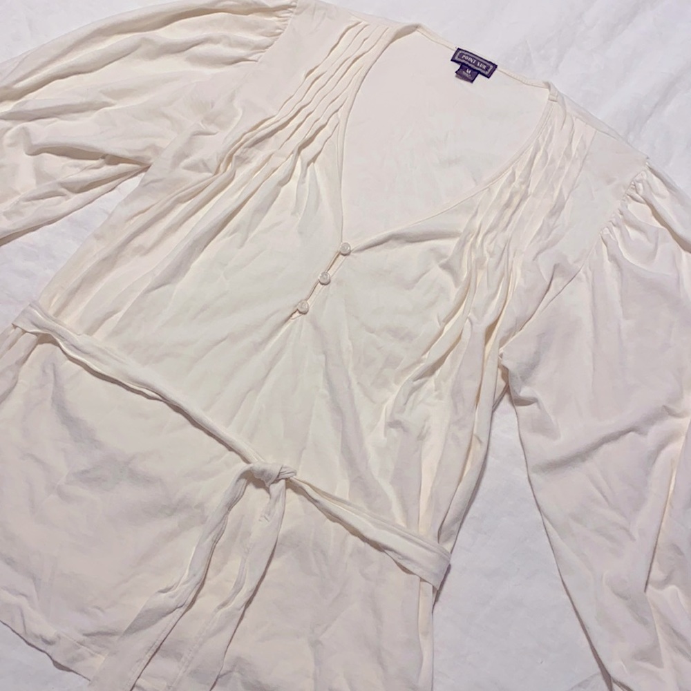 Point Sur Puff Sleeve Blouse